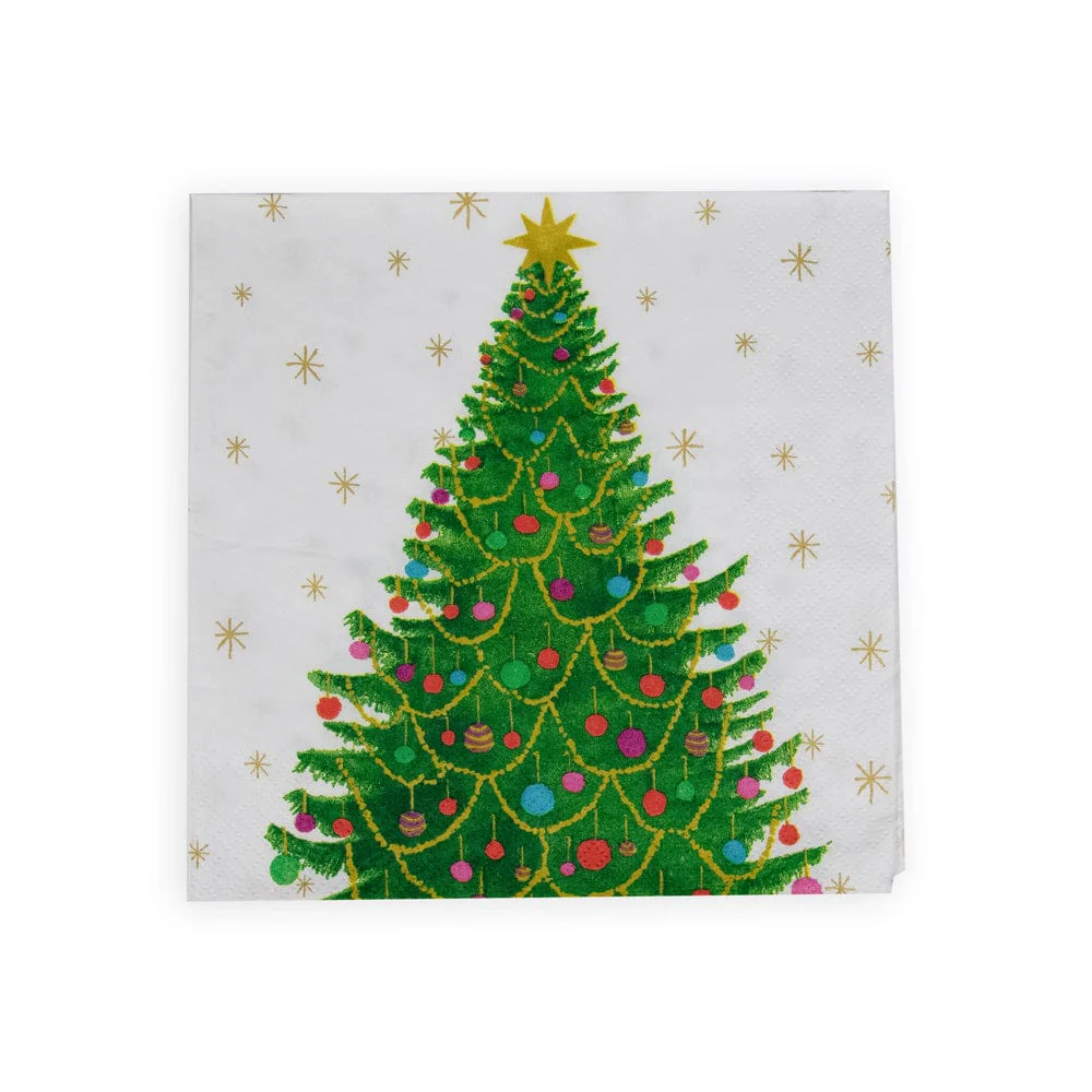 Luncheon Napkins : Merry and Bright