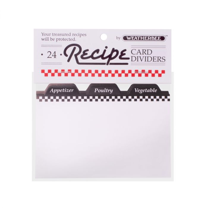 Recipe Dividers 3x5