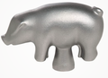 Animal Stainless Knob - Pig