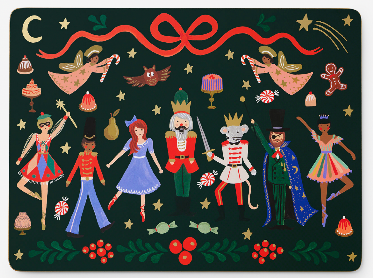 Nutcracker Cork Placemats S/4