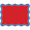 Red White and Blue Linen Posh Die-Cut Placemat