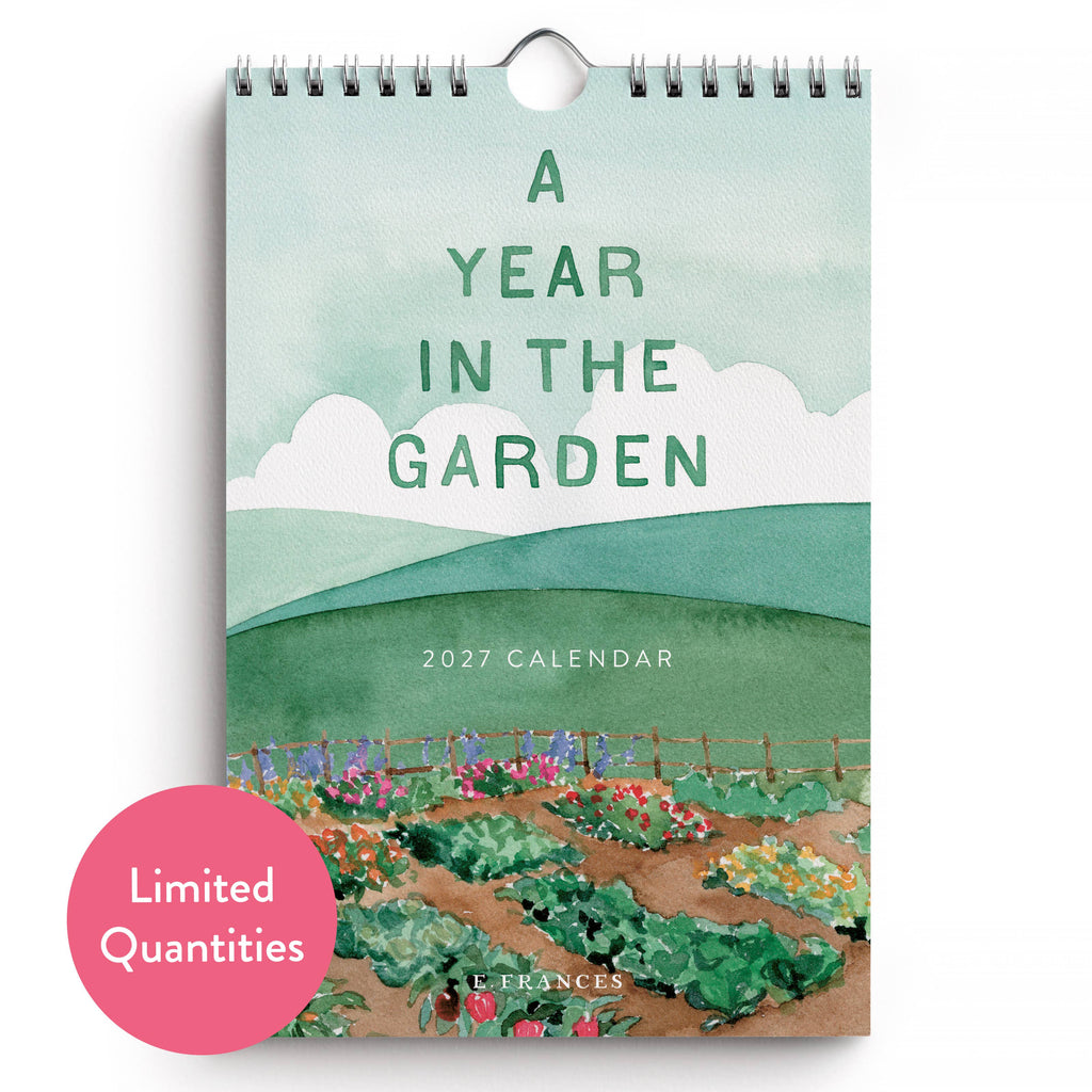 A Year in the Garden Little Wall Calendar