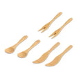 Maison du Fromage Bamboo Charcuterie Serving Set
