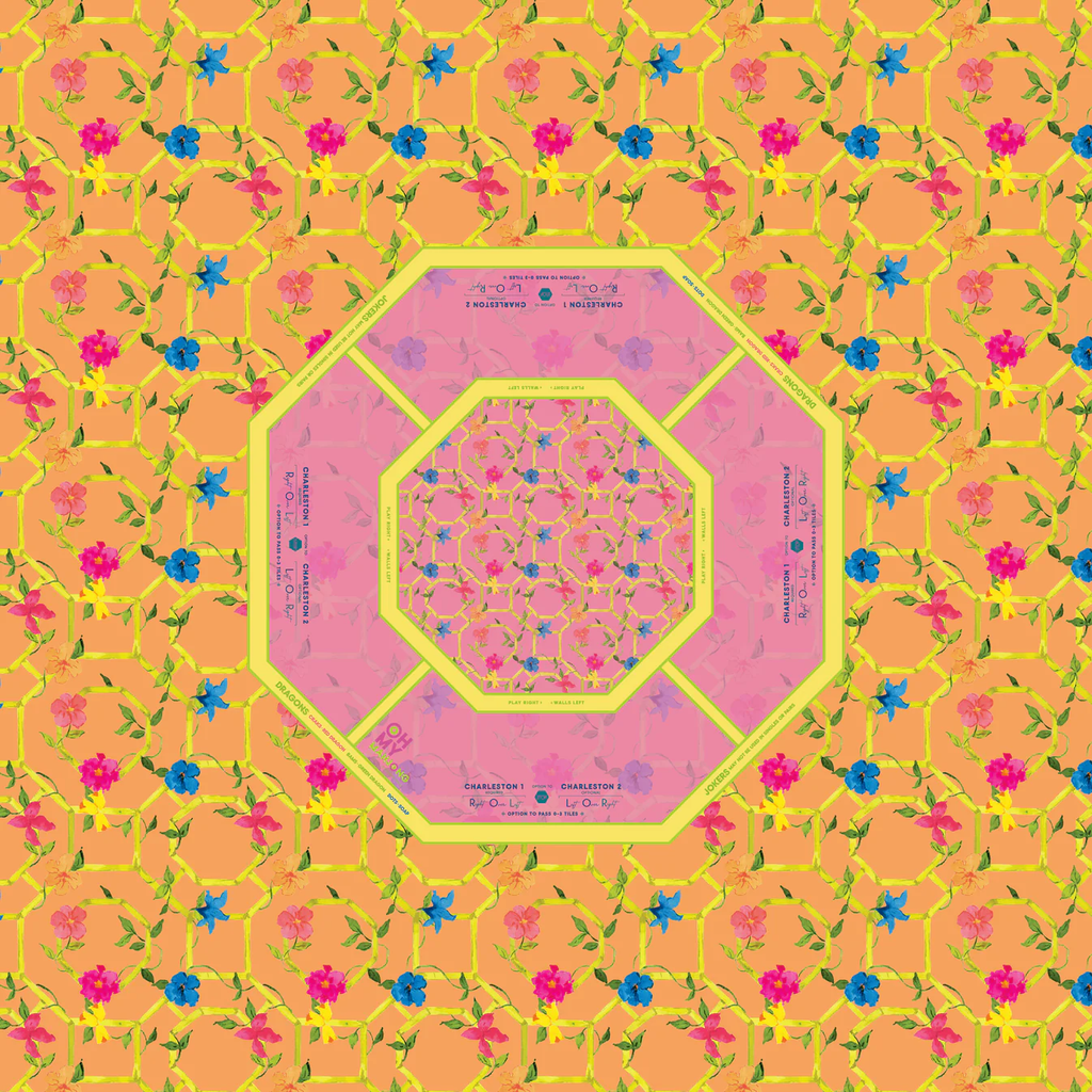 Bagua Blossom Tile Bag