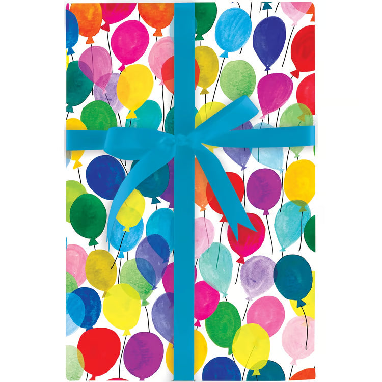 Balloon Bash Gift Wrap Roll