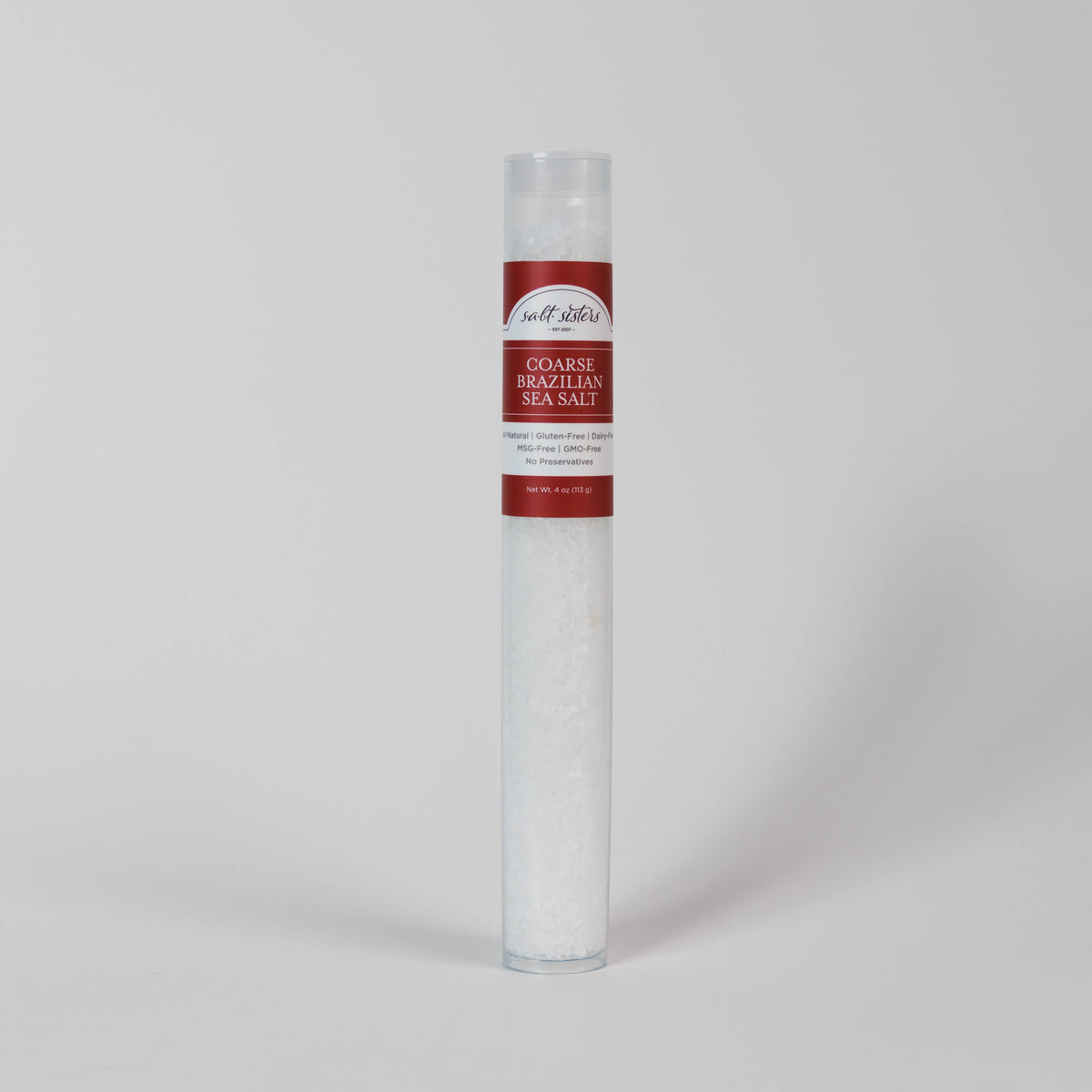 Grinder Refill Tube - Sea Salt - Brazilian - Coarse - 4 oz