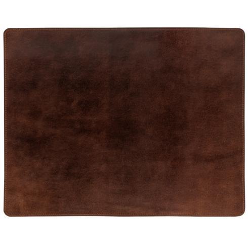 Leather Placemat Brown