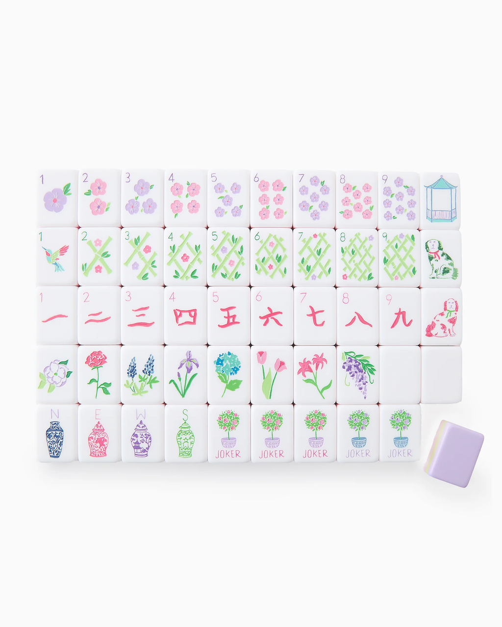 Taylor (Paladino) Mahjong Tile Set Retired