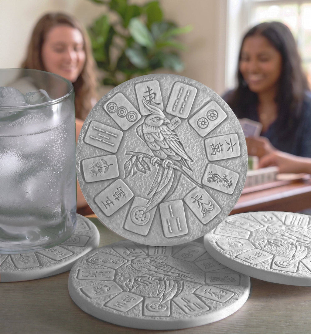 Mahjong Absorbent Drink Coasters