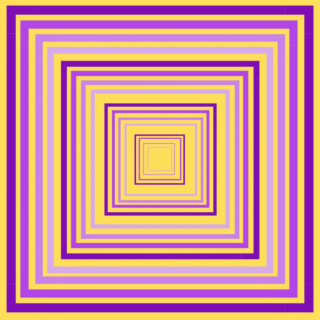 Bandana Gameday Scarf Purple & Gold Geometric