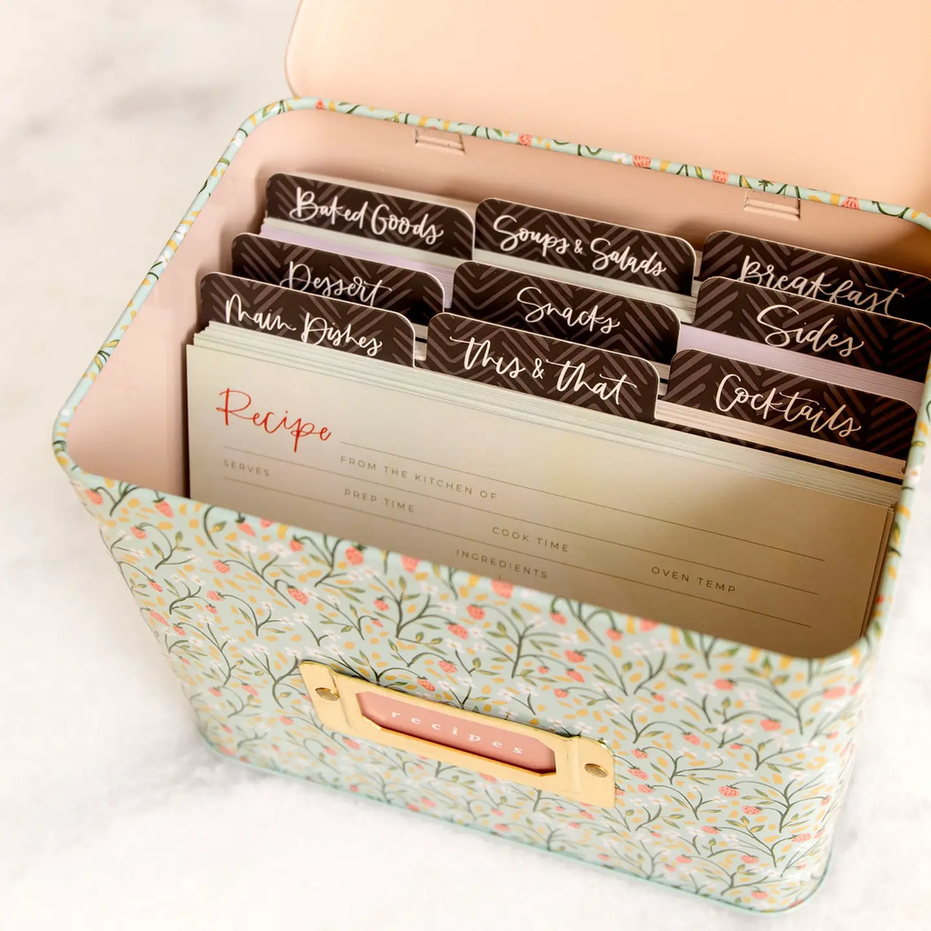 Strawberry Meadow Recipe Box