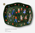 Evergreen Nutcracker Serving Tray