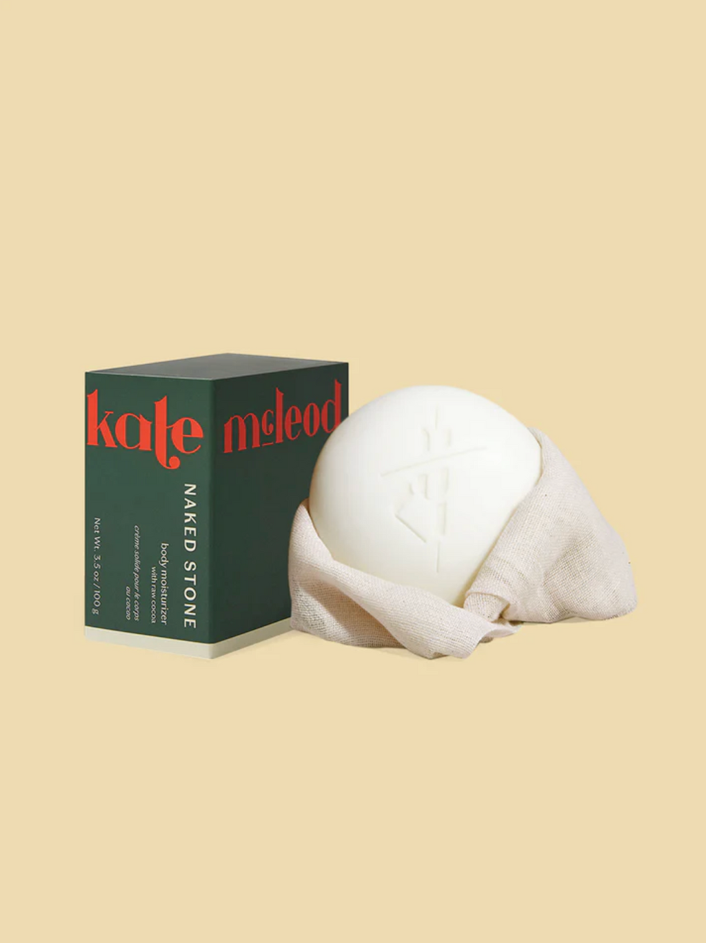 Naked Stone Lotion Bar Refill