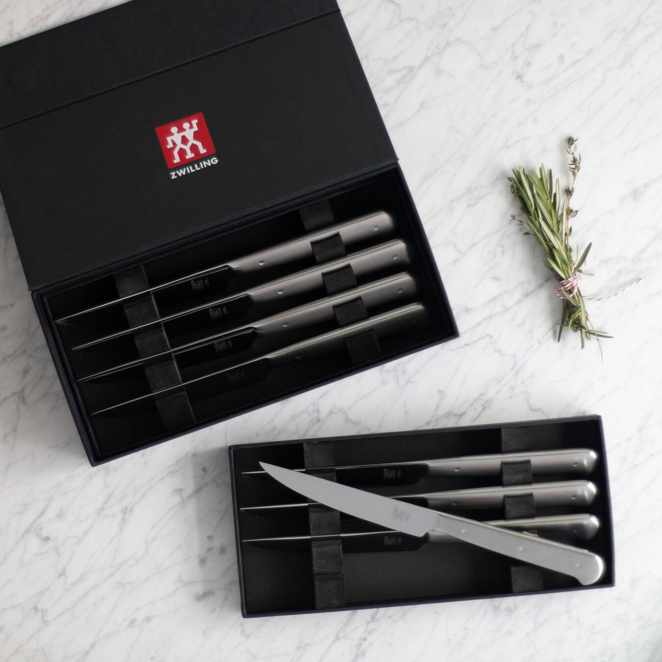Porterhouse Stainless Steak Knife Set/8 in Gift Box