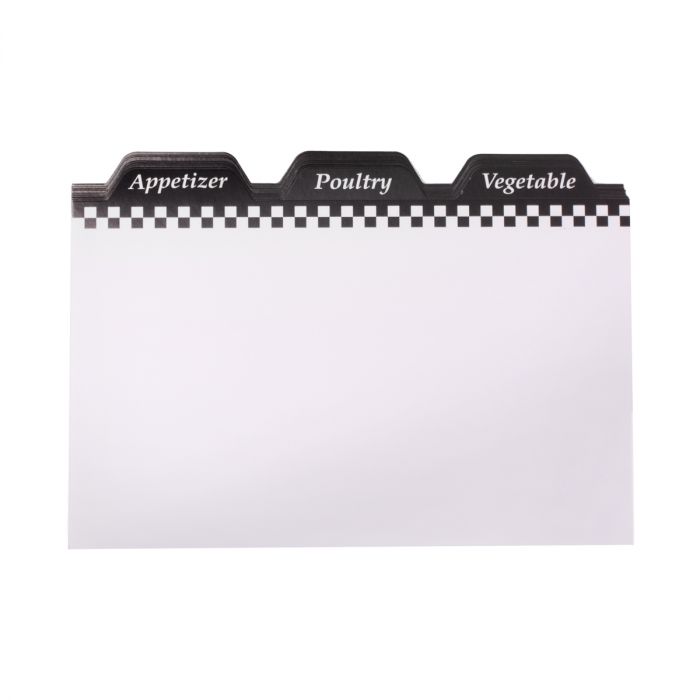 Recipe Dividers 3x5