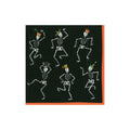 Cocktail Napkins : Dancing Skeletons retied