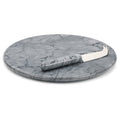 Grey Marble Cheese Board & Knife