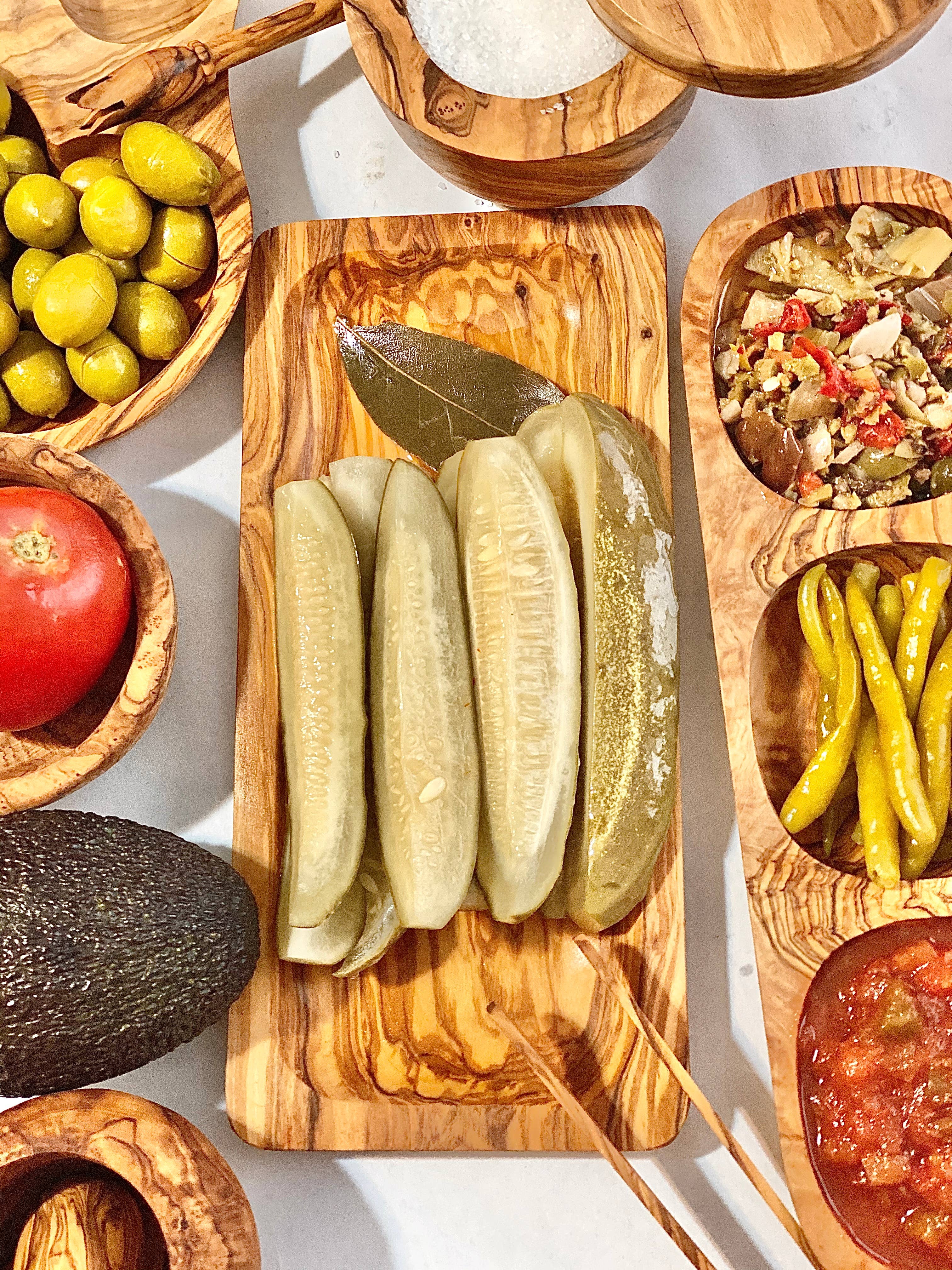 Olive Wood Rectangular Plate