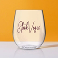 Starkvegas Script Shatterproof Wine Glasses