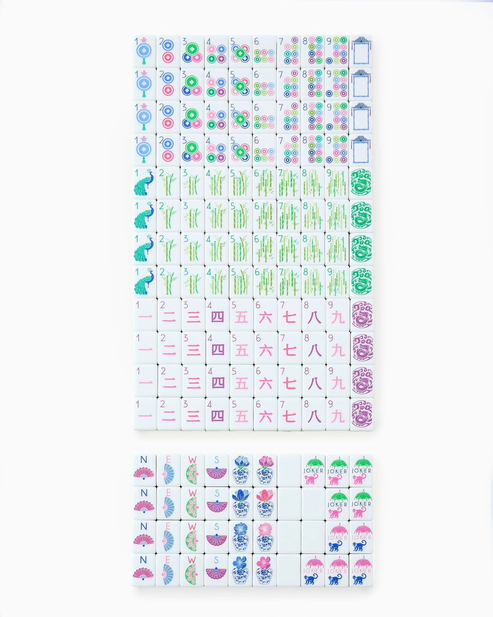 Limoncello Mahjong Tile Set