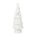 Foresta White Large Tree w/ Red Birds & Star