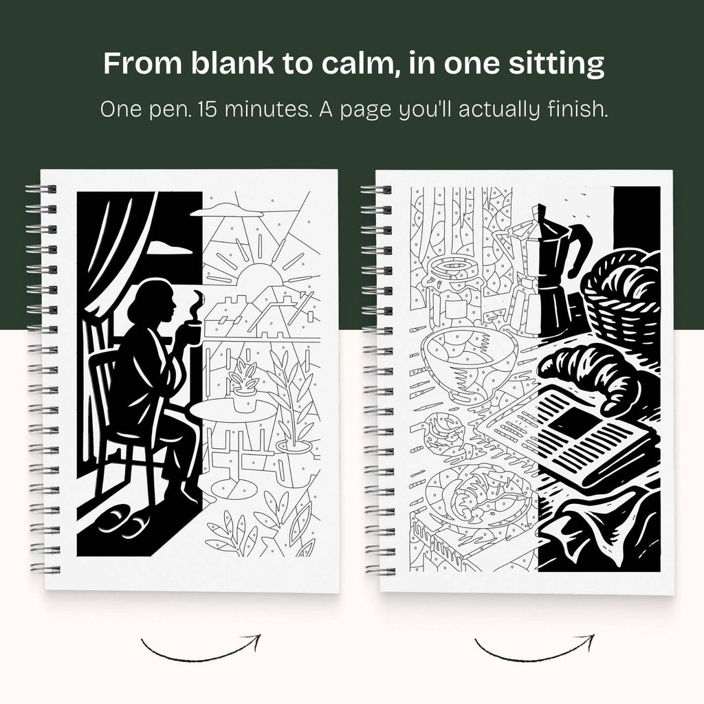 One Color Coloring Book - Original Edition