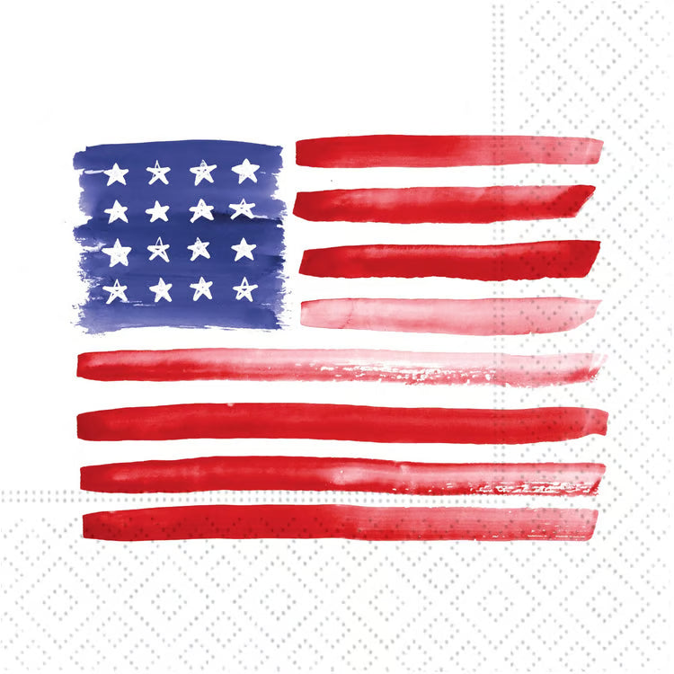 Star Spangled Cocktail Napkin