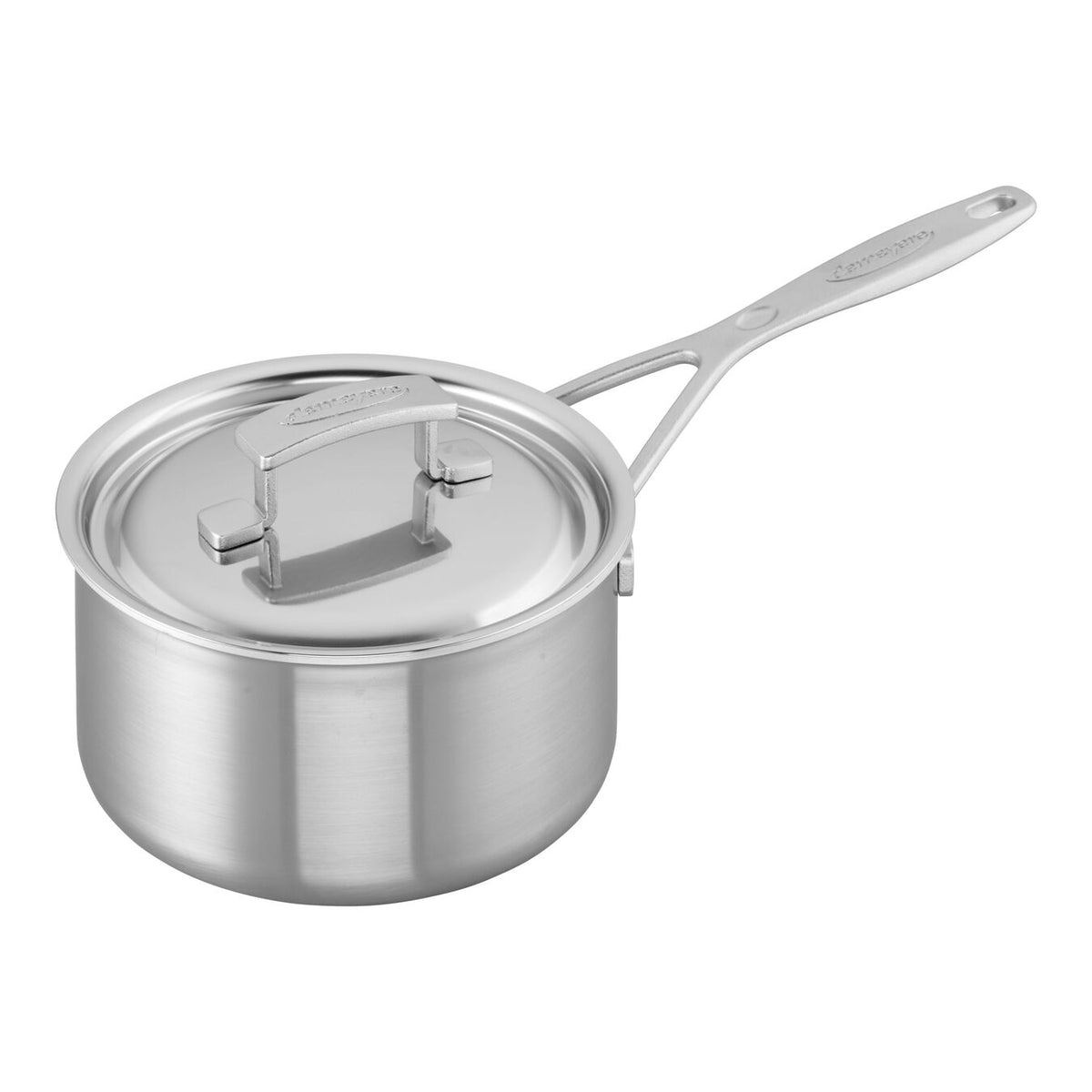 Industry 5 Stainless Saucepan w/ Lid - 2-Qt.