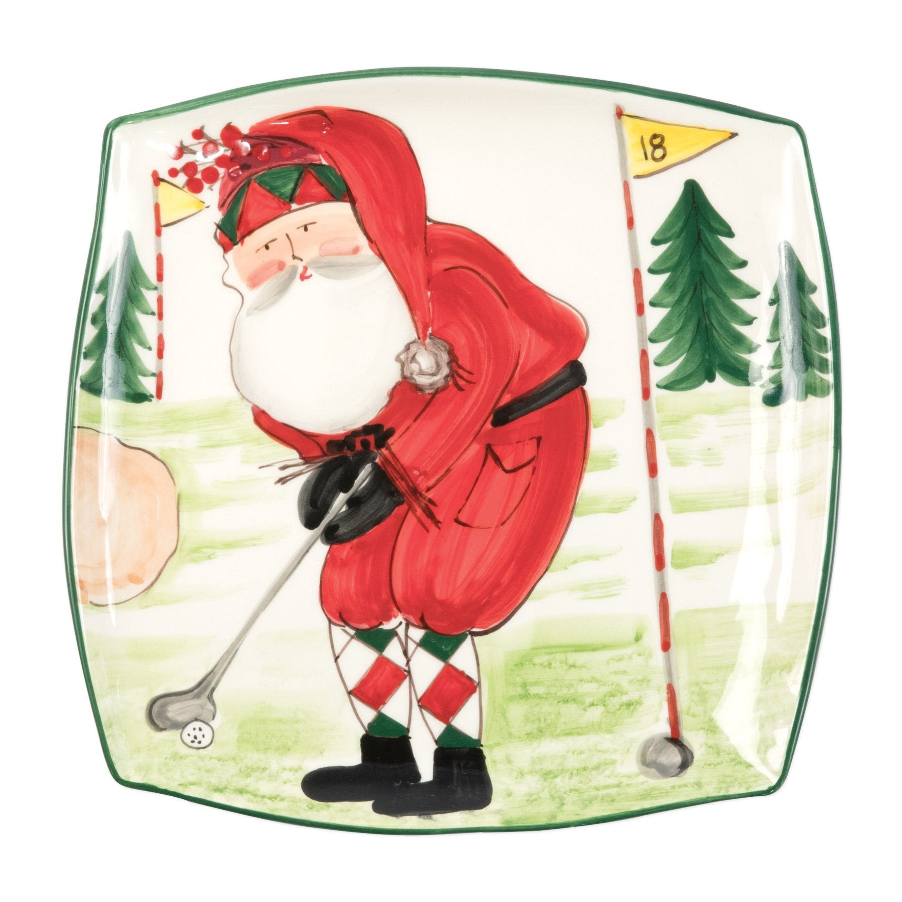 OSN Golfing Square Platter