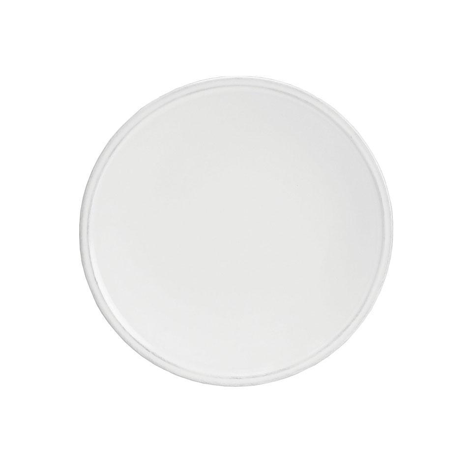 Friso White Salad Plate