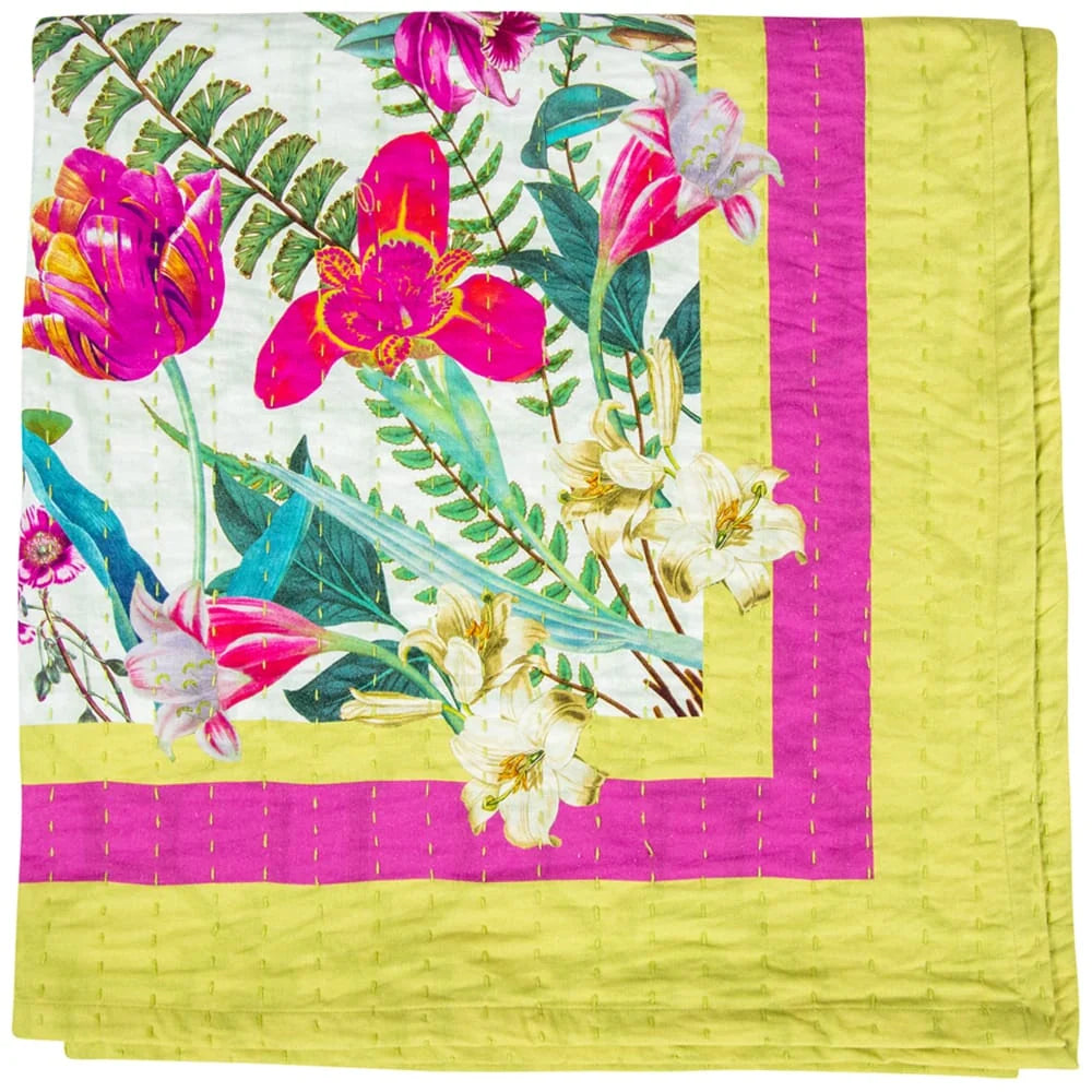 La Dolce Vita Sage / Lavender Reversible Tablecloth