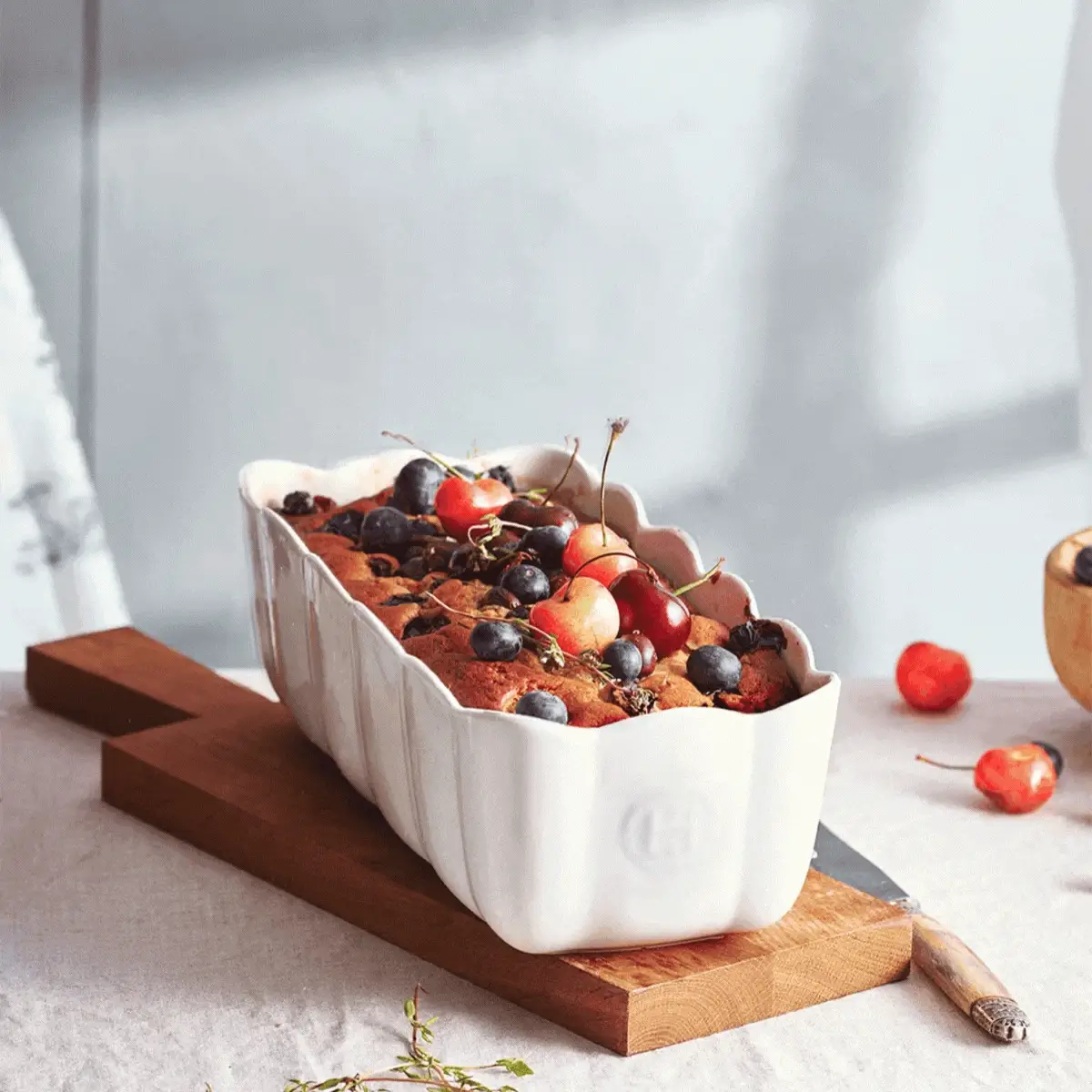 Madeleine Loaf Dish : Clay