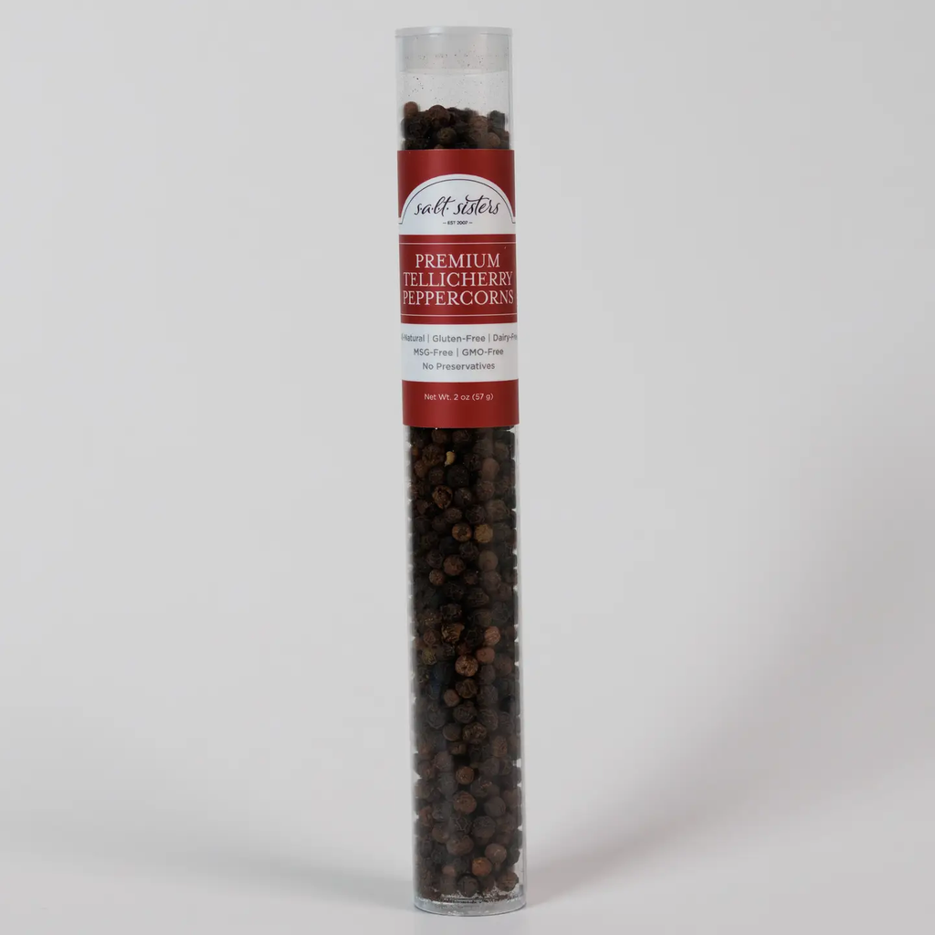 Premium Tellicherry Peppercorns Grinder Refill Tube