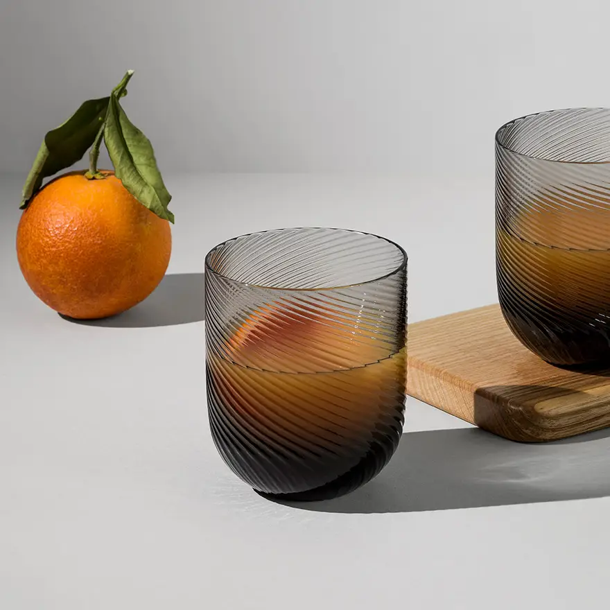Optic Tumbler Smoke S/2