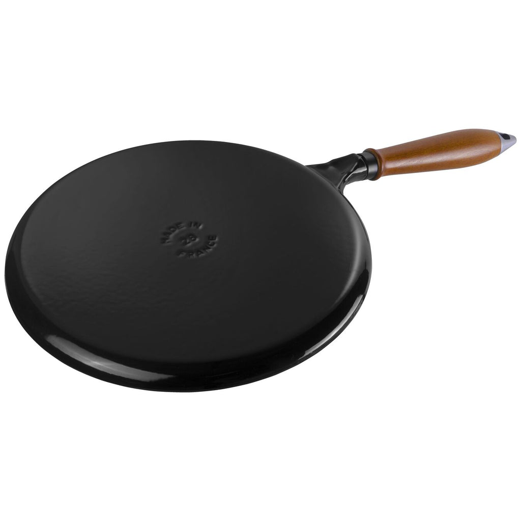 Crepe Pan w/ Spreader & Spatula 12-inch Black