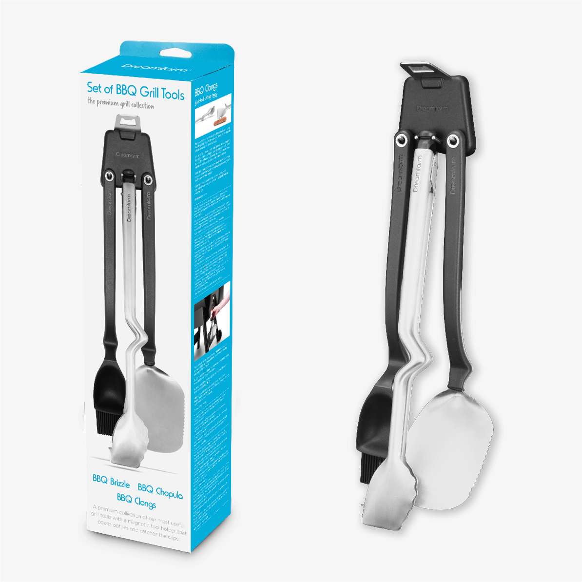 BBQ Grill Tools Set by Dreamfarm (Retired)