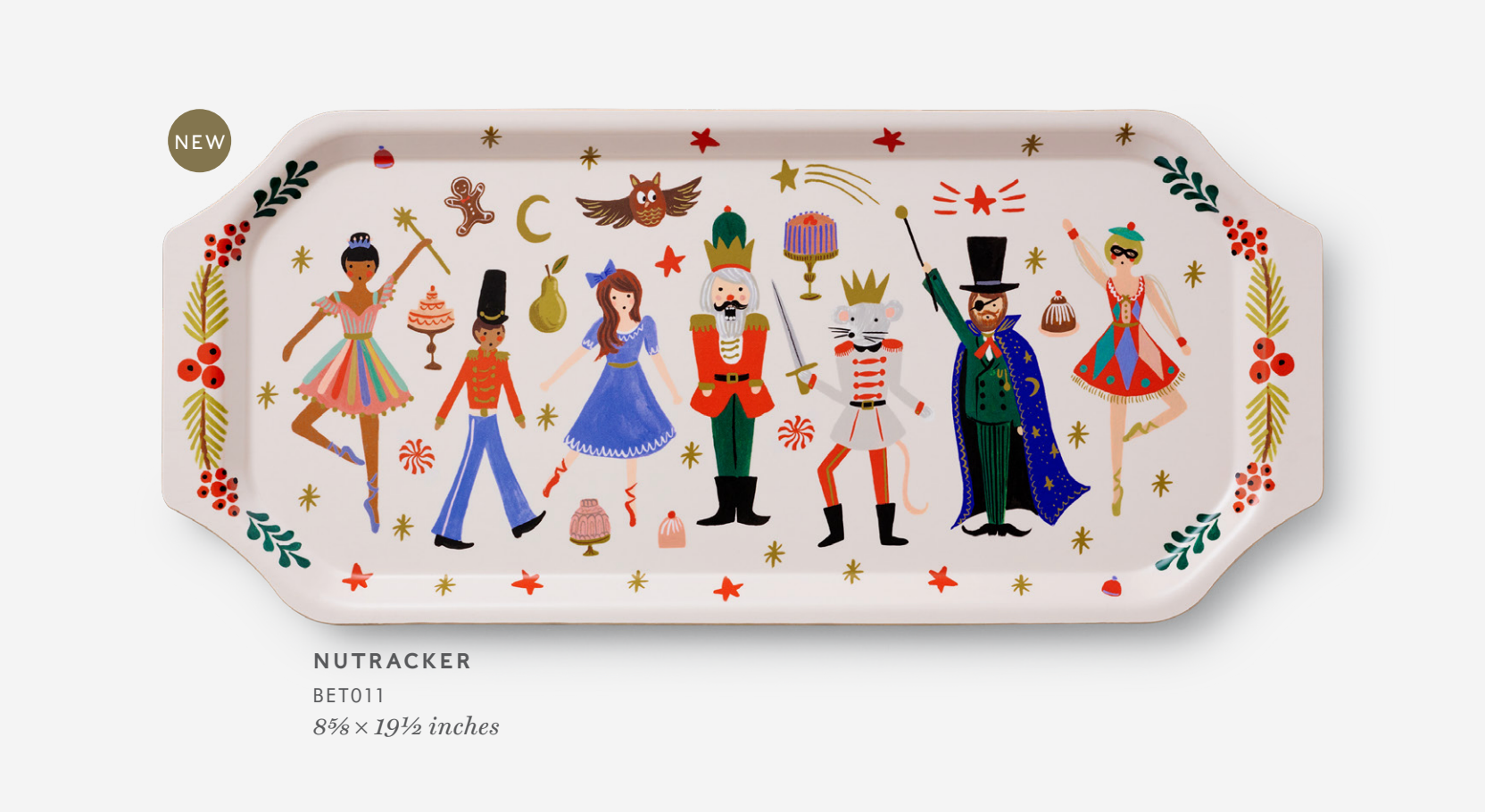 Nutcracker Vintage Serving Tray