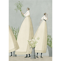Flower Girl Greeting Card