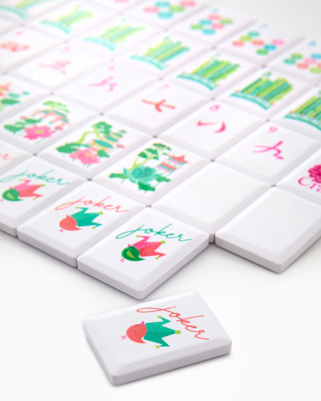 Sunburst Debuatante Mahjong Tiles
