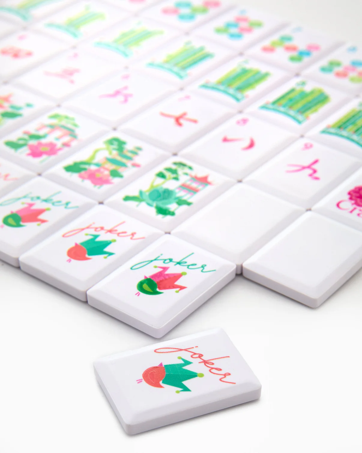 Sunburst Debuatante Mahjong Tiles