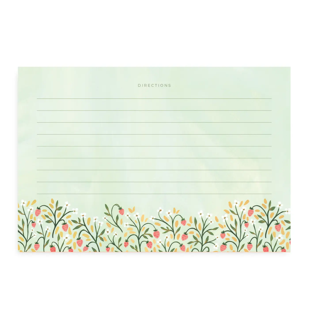 Strawberry Meadow Recipe Cards