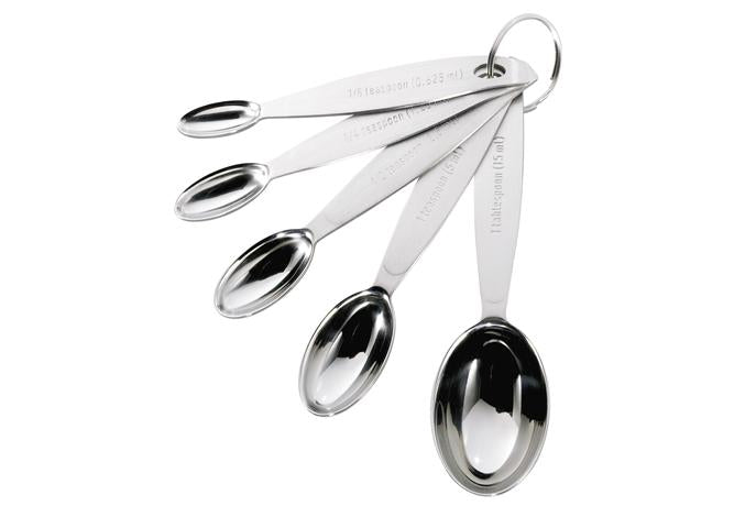 Stainless 5pc Measuring Spoons