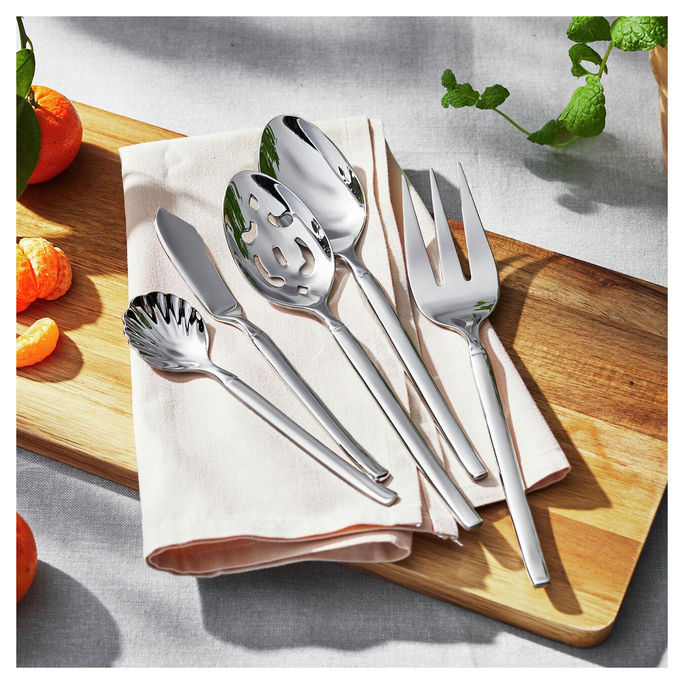Opus Stainless 45pc Flatware Set
