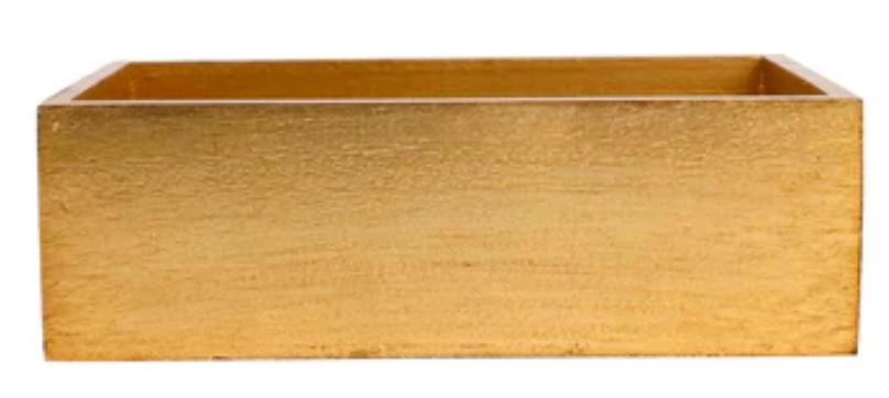 Florentine Wooden Accessories Gold Guest Towel Napkin Holder