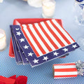 Luncheon Napkins :  Red White And Blue