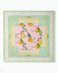 Citrus Songbird Mahjong Mat Retired
