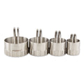 Biscuit Cutters S/4 Rippled