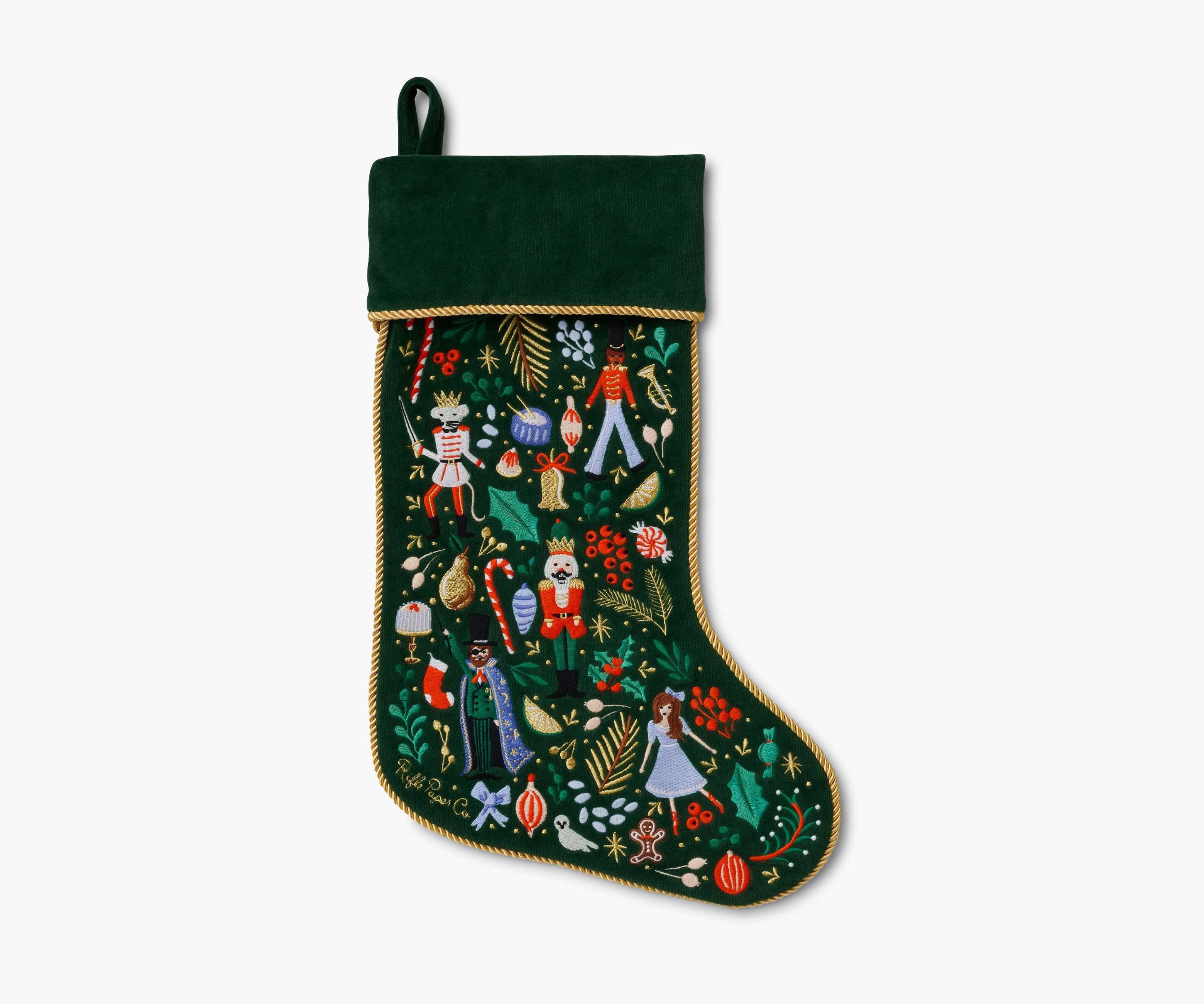 Embroidered Stocking