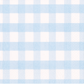 Cocktail Napkins :  Gingham Light Blue