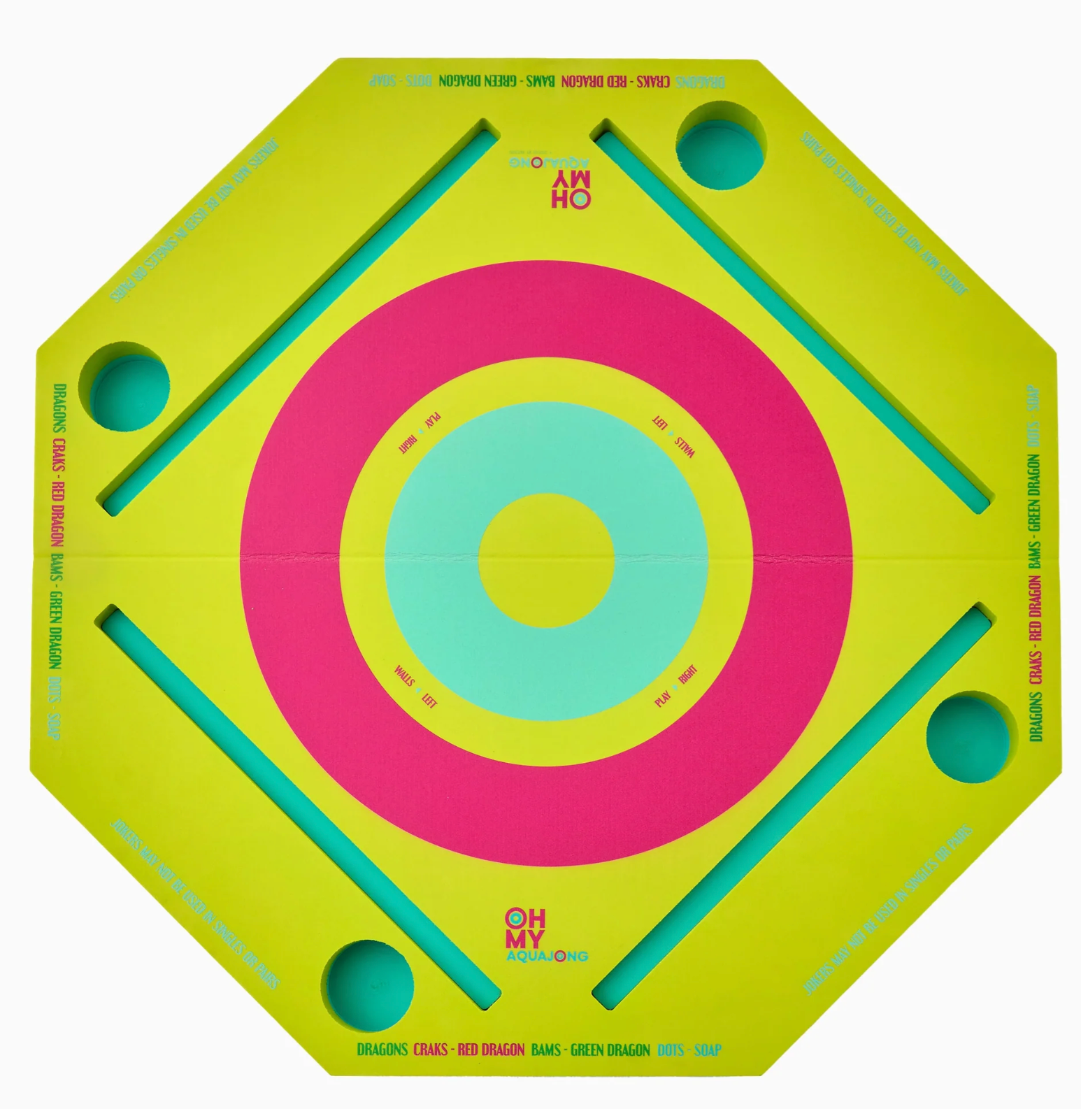 Green Aqua Jong Pool Mat